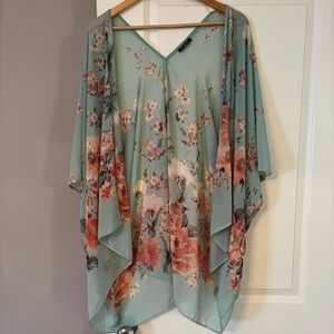 Floral Kimono Topper
